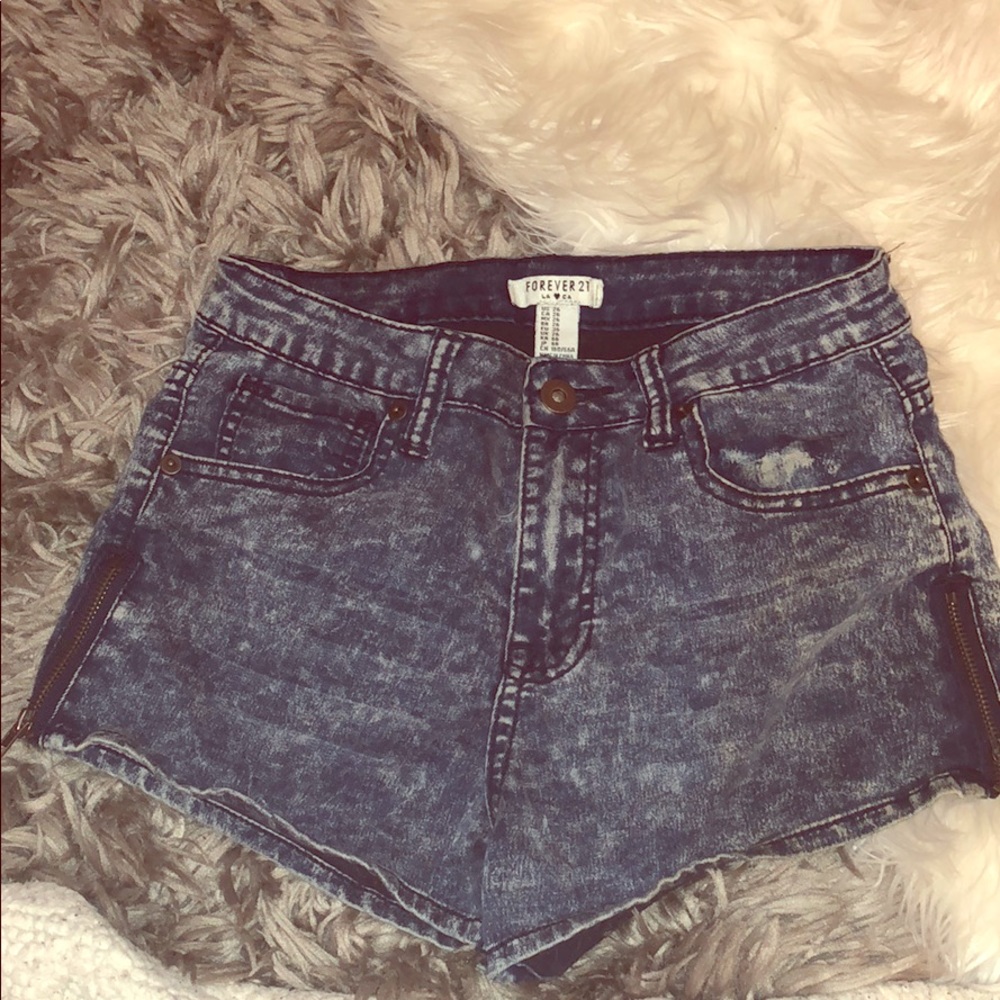 Forever 21 denim shorts